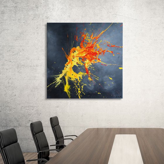 Wildfire (Spirits Of Skies 064169) (80 x 80 cm) XXL (32 x 32 inches)