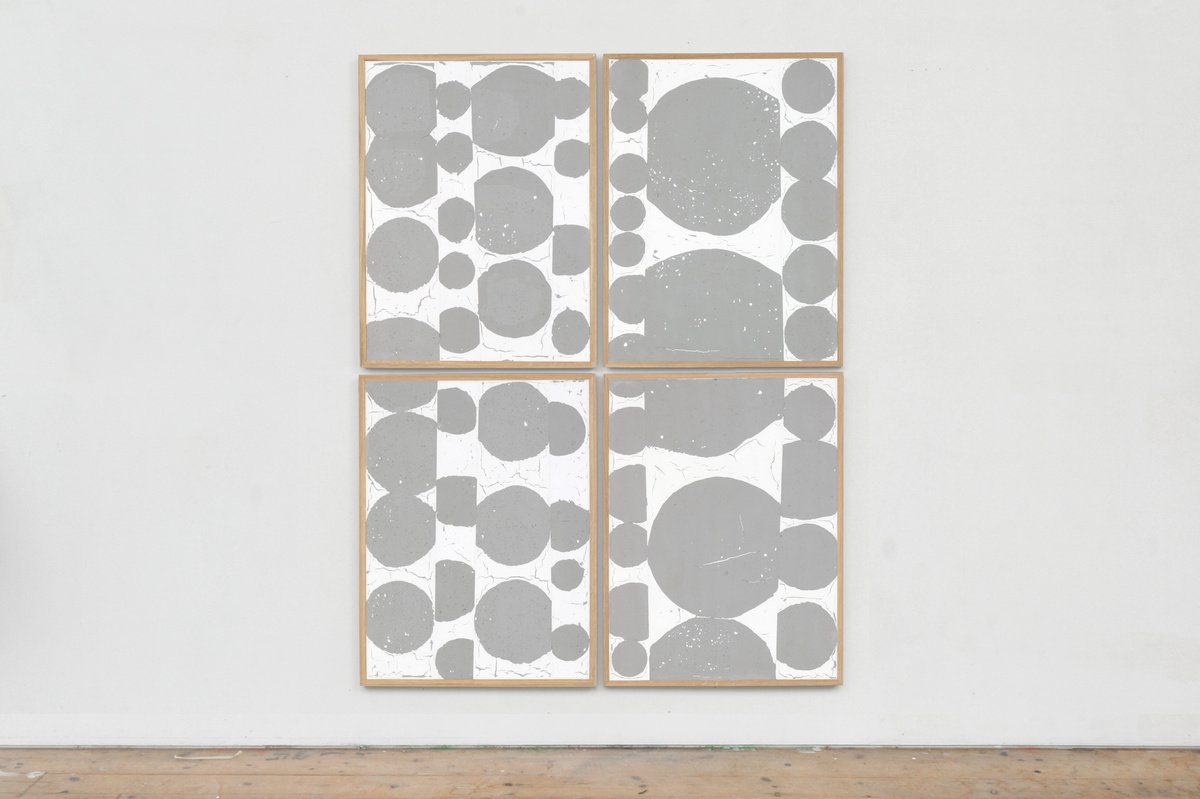 Organic Abstract Painting By Johan Soderstrom, 51 X 67, #283-286 Membrane, Original Artwork