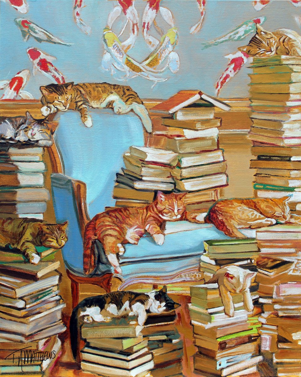 Literately Lazy #11 By Timothy Adam Matthews, 16 X 20, Artwork For Sale On Artfinder