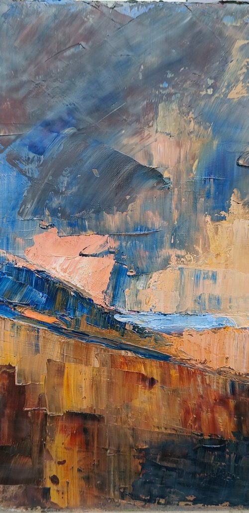 Landscape in Ireland by mahonart75