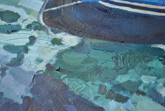 Venetian Gondolas at Rest