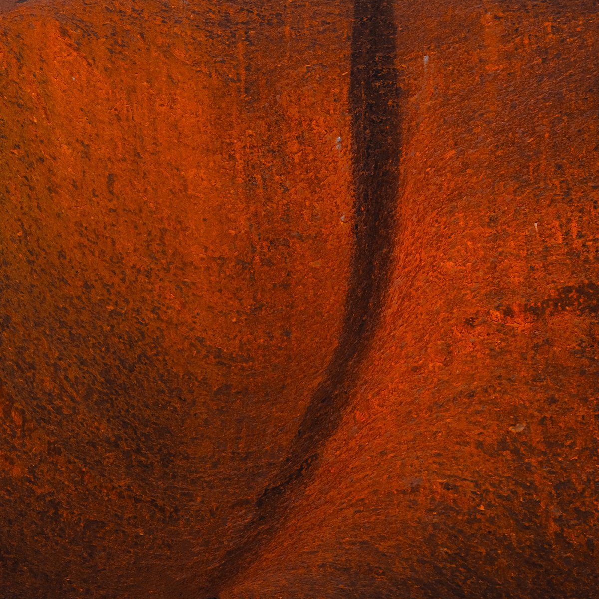 Photorealistic Abstract Photograph By Nick Psomiadis, 35 X 35", Uluru Tear, Original Artwork
