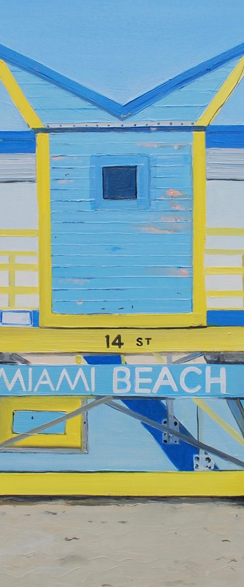 Miami Beach Hut 14th Street by Emma Loizides