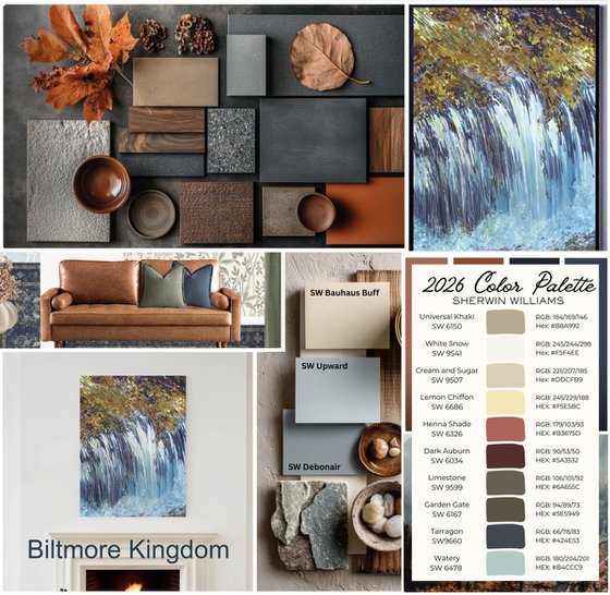 Biltmore Kingdom Waterfall, Fall.