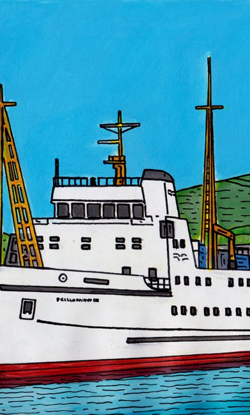 "Scillonian at St Mary's Quay" by Tim Treagust