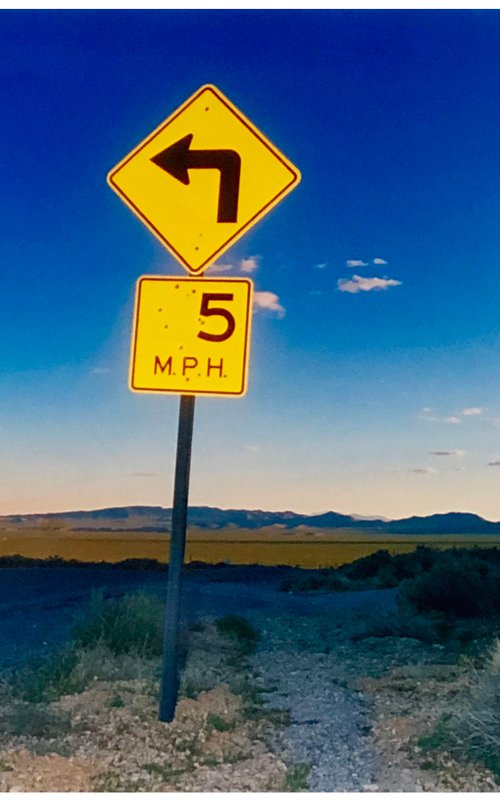 5MPH, Rhyolite, Nevada by Richard Heeps