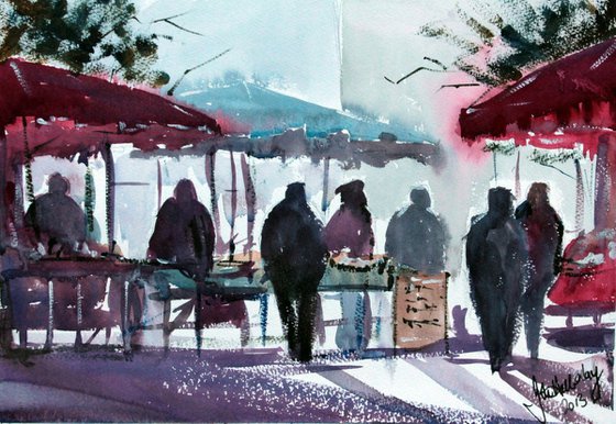 Morning at the market