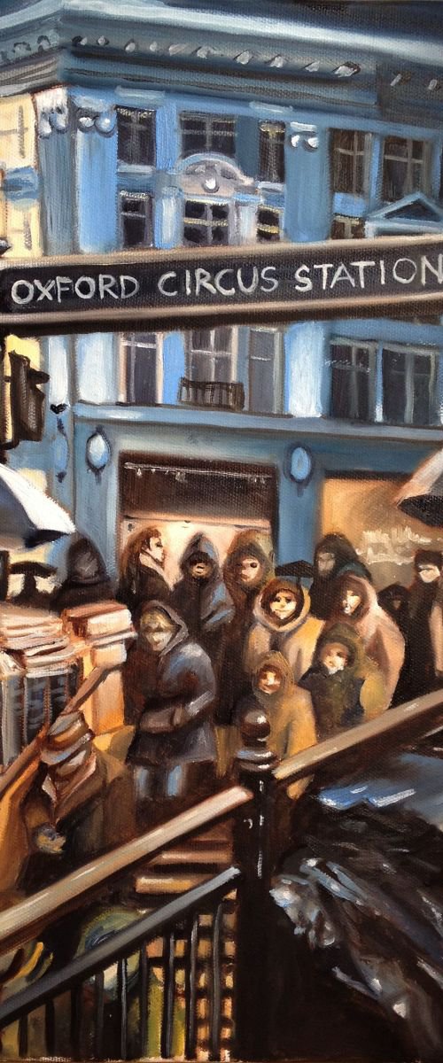 Oxford Circus Studio light by Valentina Toma' aka Zoe Chigi