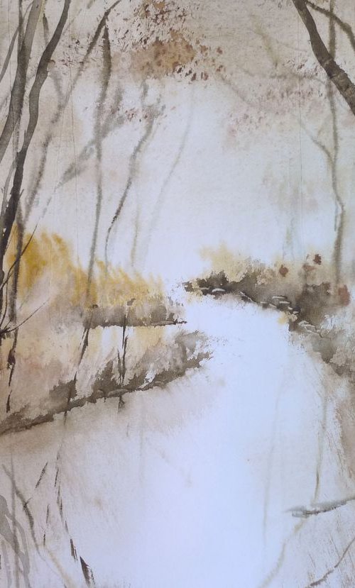 Autumn river 2 by Aneta Gajos