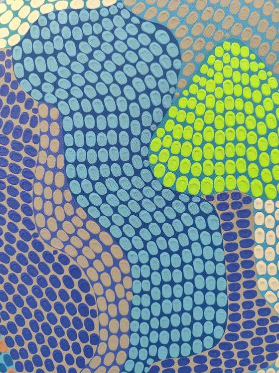 Whale in Mosaic Sea 2