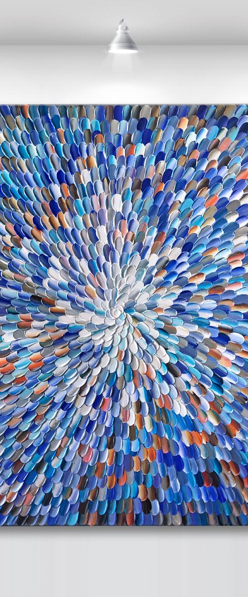 ‘Nix nemus III' - 40x40" by Tatiana Georgieva