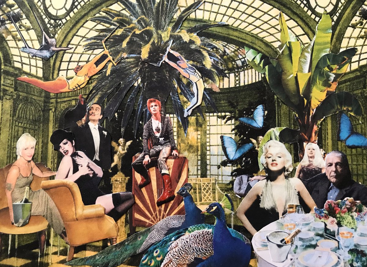 Party in the Palm House by Colette Baumback