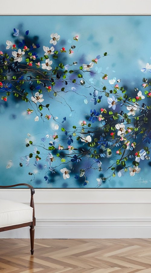 Blue Garden by Anastassia Skopp