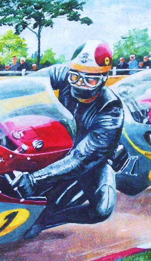 Agostini and Hailwood 1967 by Max Aitken