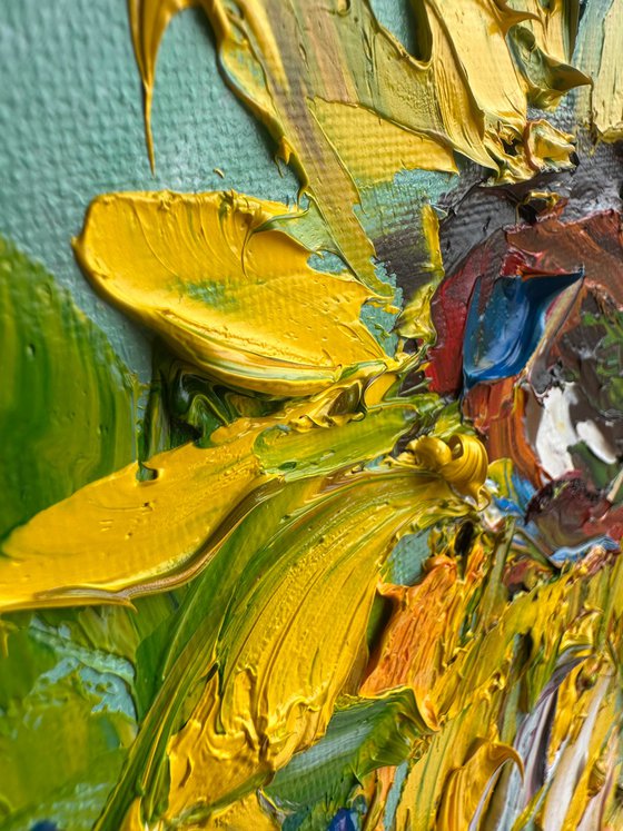 Sunflowers art