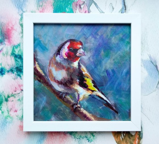 Goldfinch Garden Birds Nature Art