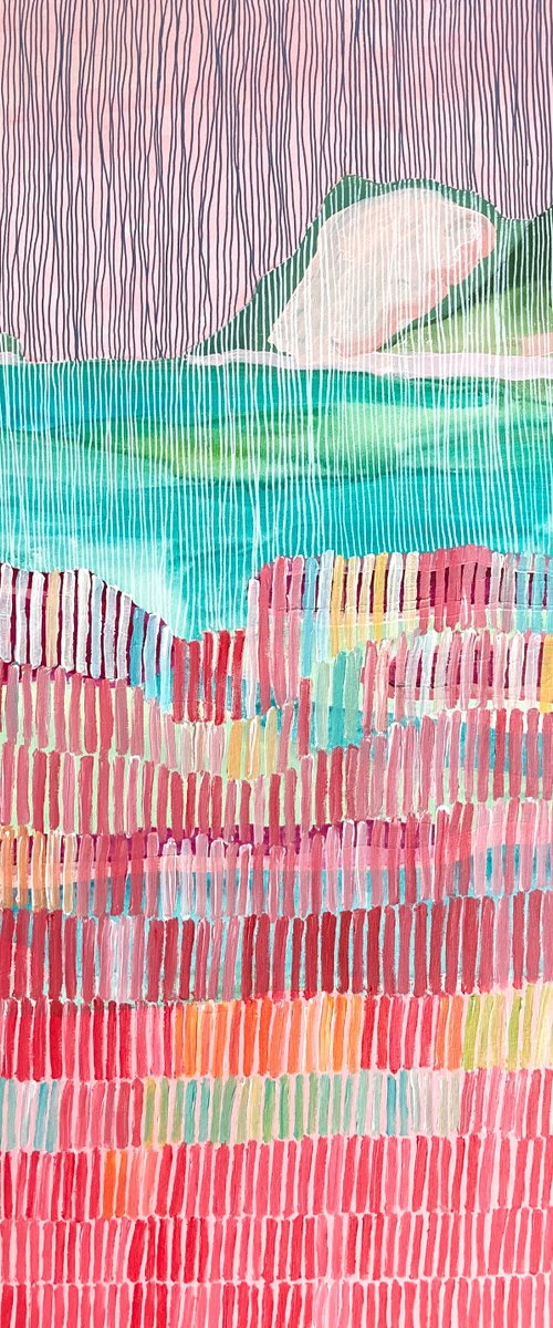 Loch and Mountain (1) by Sally Fisher