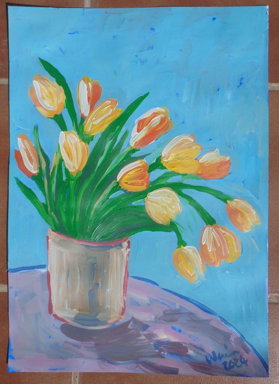 Yellow Tulips