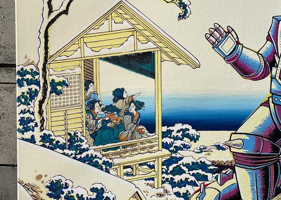 Godzilla Hokusai