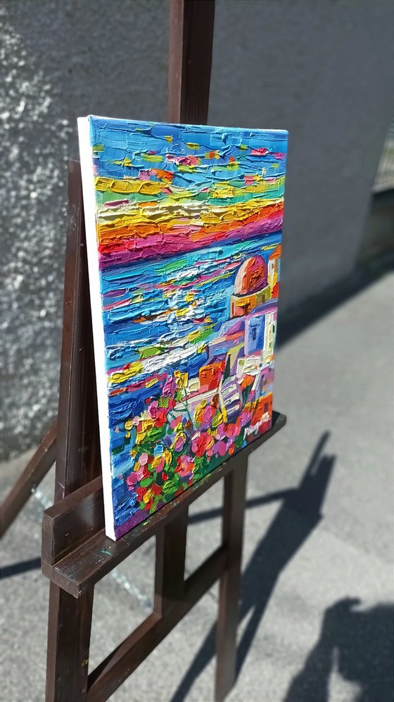 Colorful Santorini