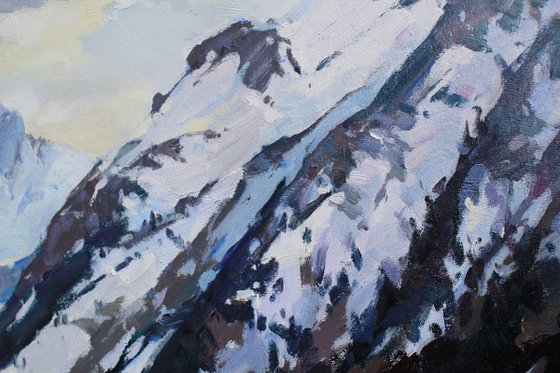 In silence of mountains