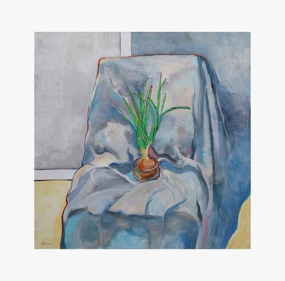 Still life with onion