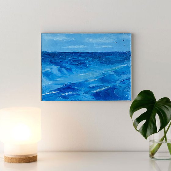"On the sea"