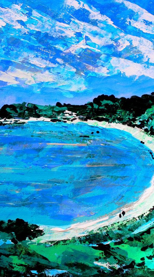 Lulworth Cove II by Paul J Best