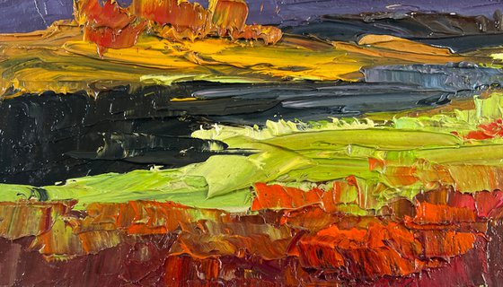 Autumn Landscape with a View of the River