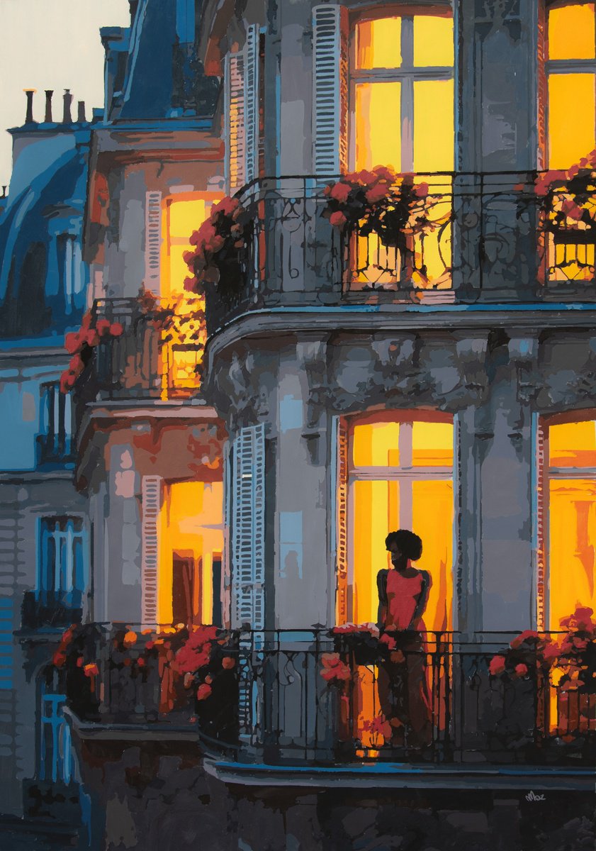 Kiss from a Rose in Paris by Marco Barberio
