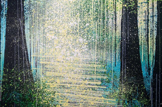 Forest Trees In Spring