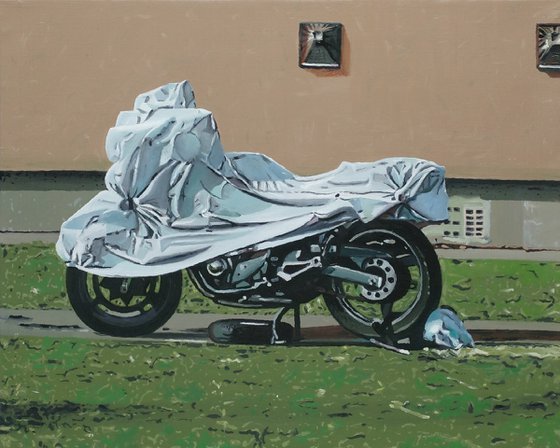 Covered motorcycle