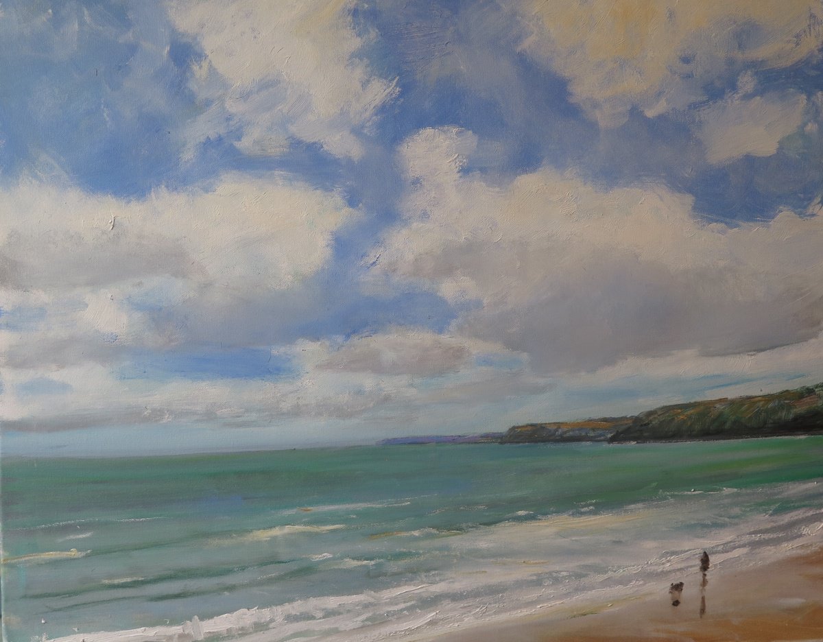 Scarborough, Aug 8 By Malcolm Ludvigsen, 30 X 24, Artwork For Sale On Artfinder