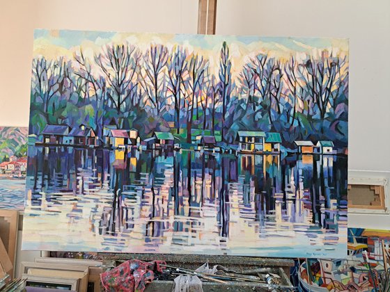 Evening on the River