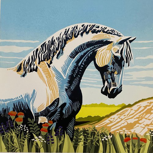 The Wiltshire White Horse by Joanne Spencer