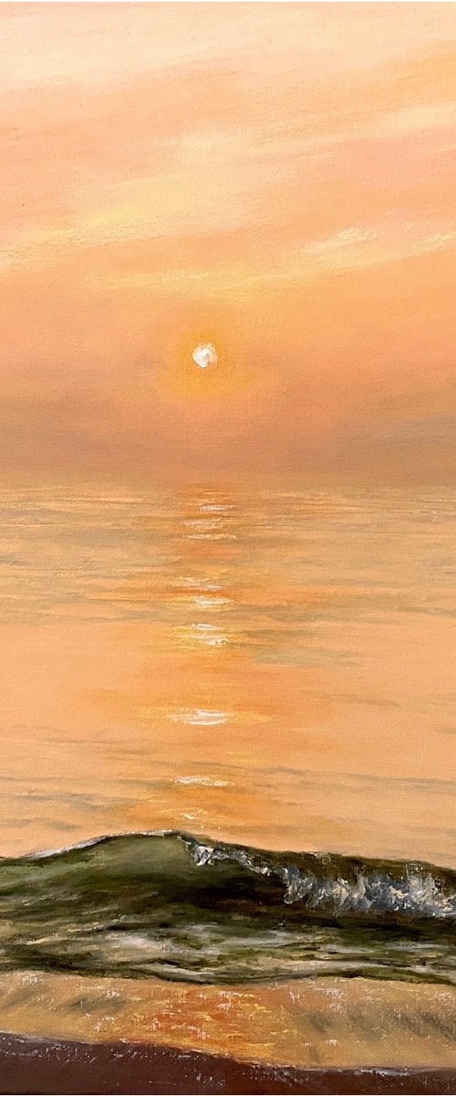 Gentle sunset by Olga Kurbanova