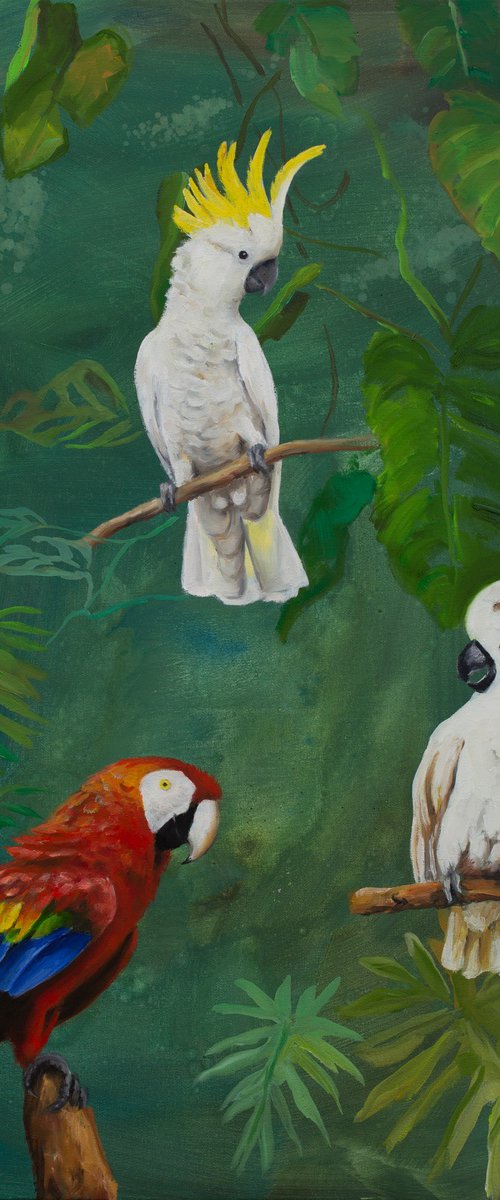 Birds In The Jungle by Lisa Braun