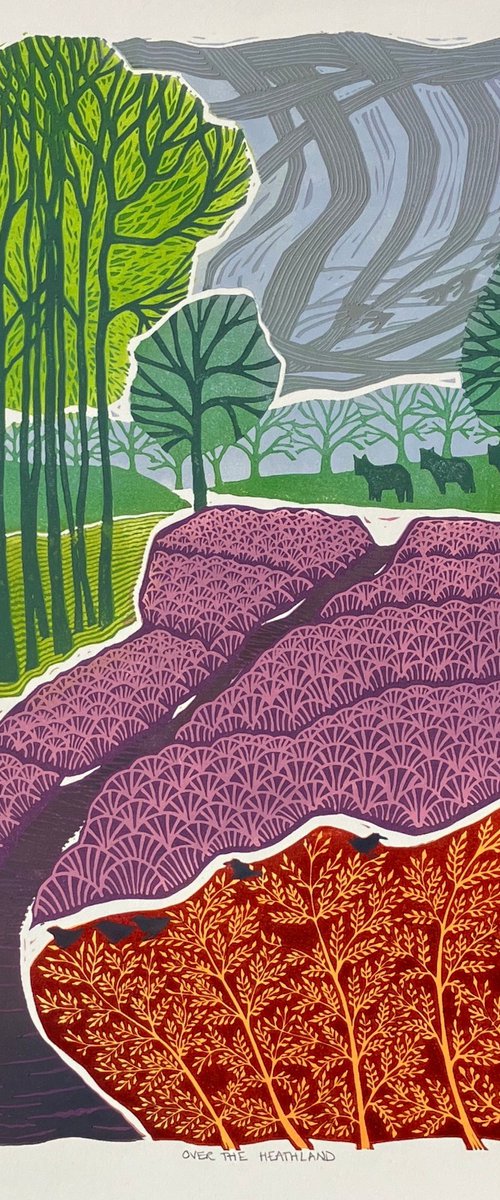 Over the Heathland by Helen Maxfield