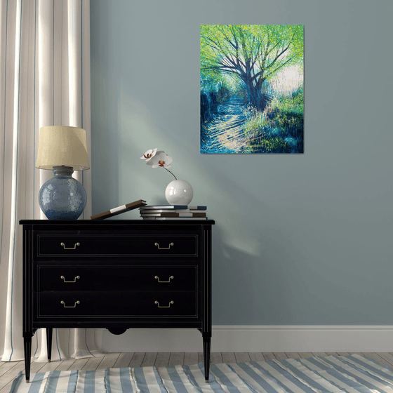 Light Through Summer Trees