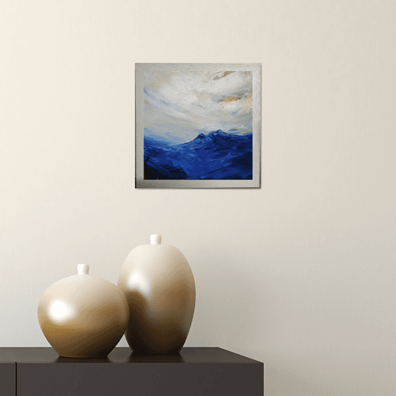 Highland Blue, mountain landscape