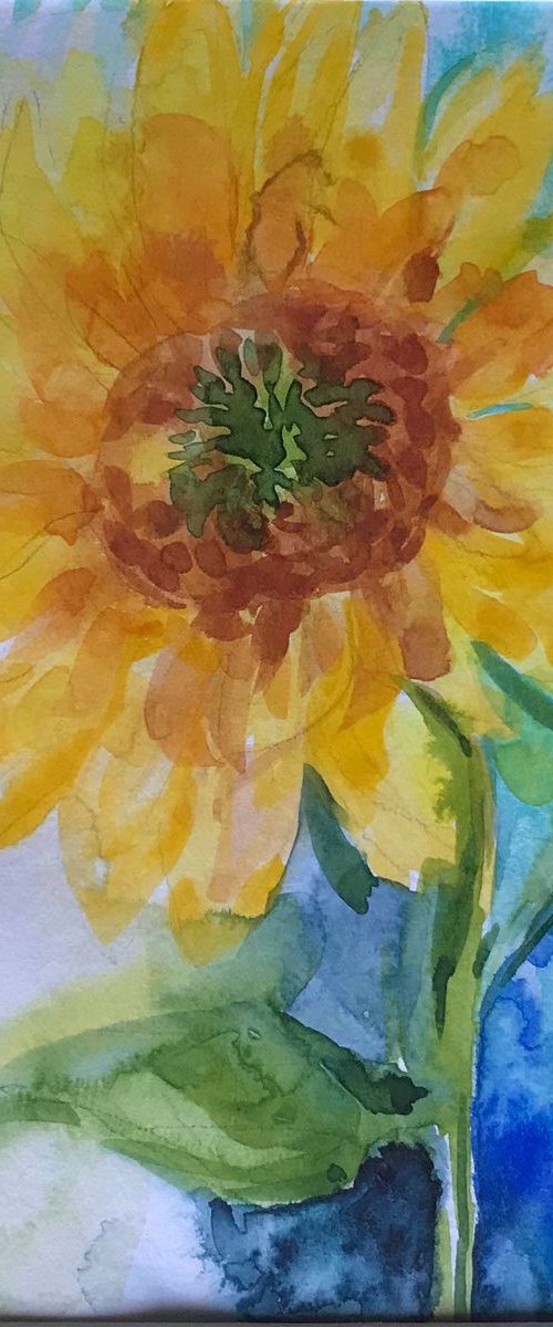 Sunflower by Olga Pascari