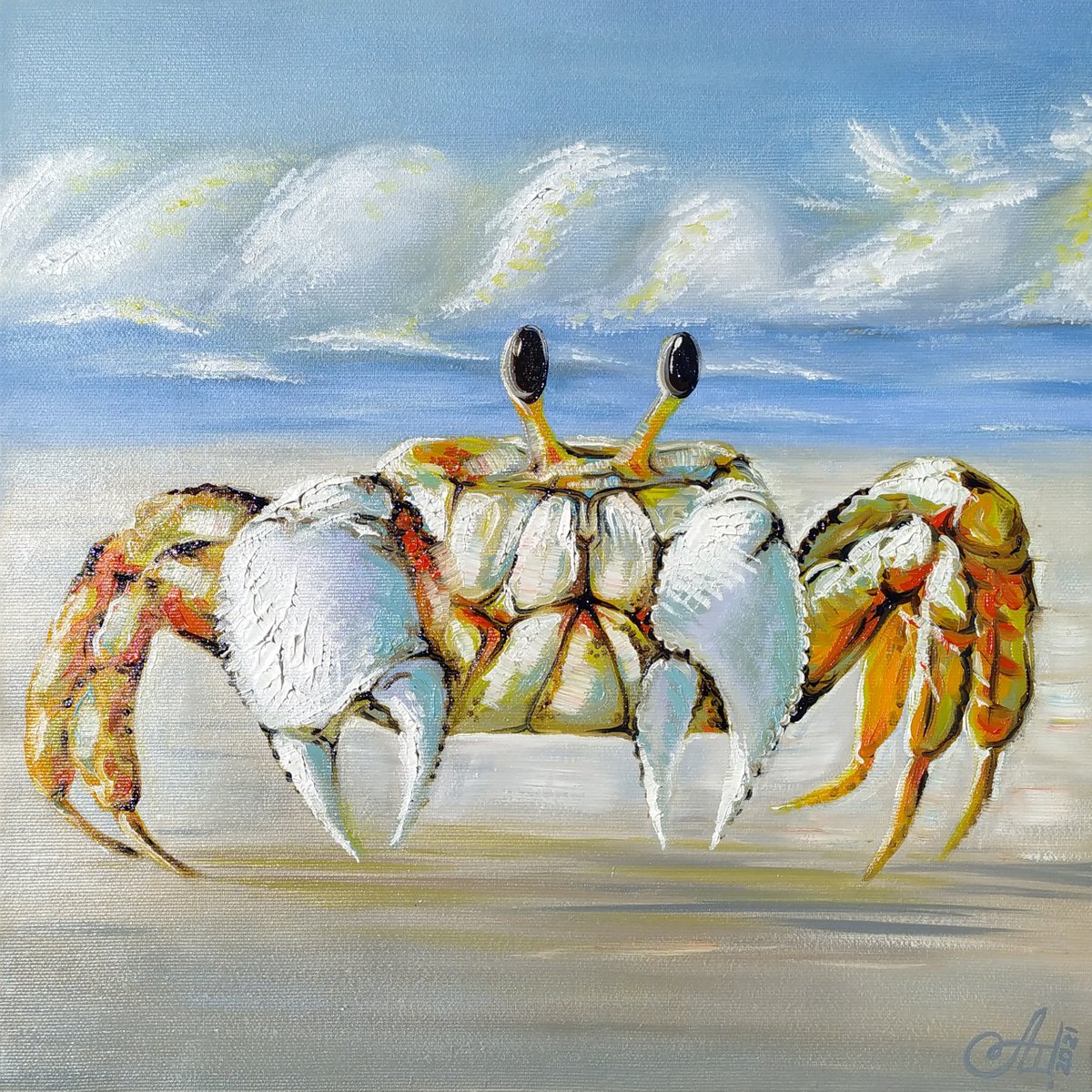 Sun crab by Anna Shabalova