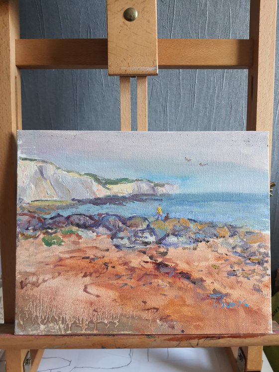 View from Rottingdean beach