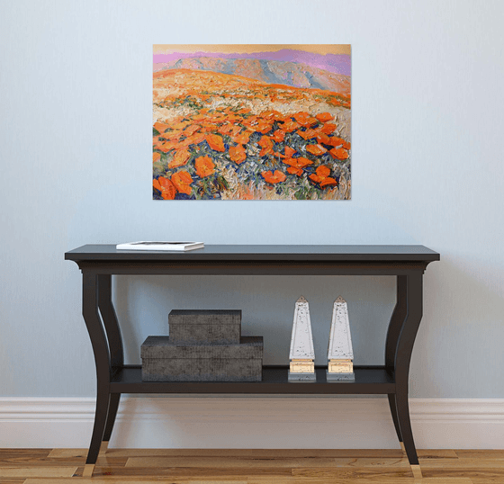 California Poppies , Morning