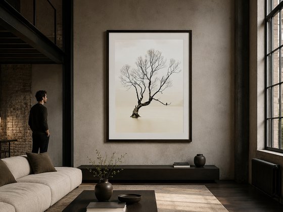 The Lone Willow of Wanaka