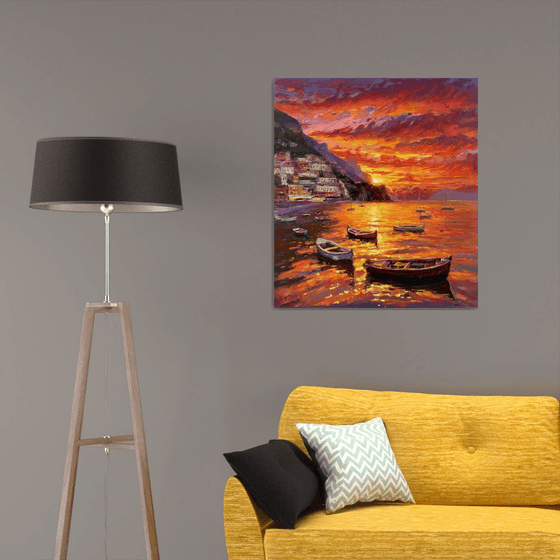 "Evening Magic of Amalfi"