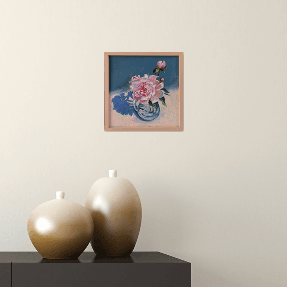 Still life. Peony. Flower.