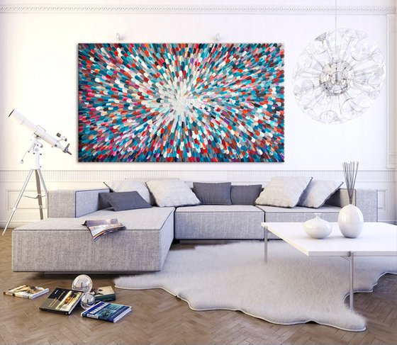 'Universum XIV' - 78x48" - COMMISSION