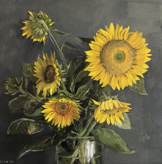 Sunflowers bouquet