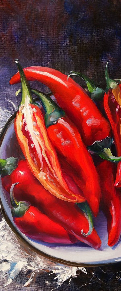"Spicy red pepper" by Lena Vylusk